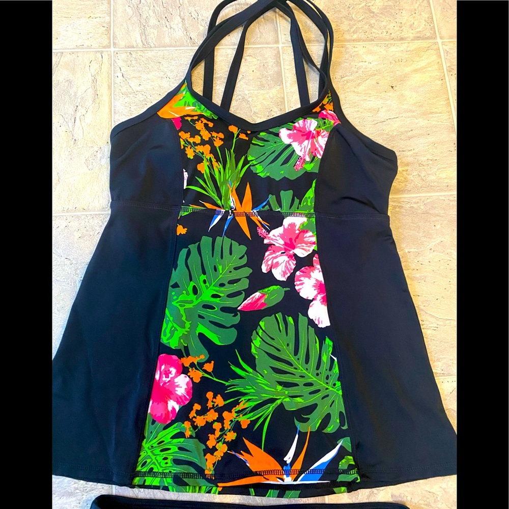 Denim & Company Beach Two Piece Set View 2